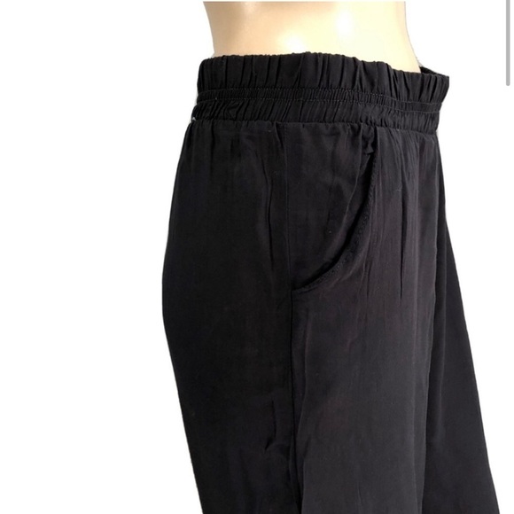 elan see true high waist pants elastic waist black - Picture 3 of 13